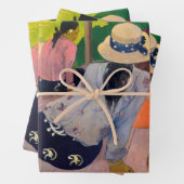 Feuille De Papier Cadeau Paul Gauguin - La Siesta (En situation)