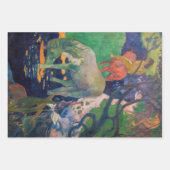 Feuille De Papier Cadeau Paul Gauguin - Le Cheval Blanc (Devant)