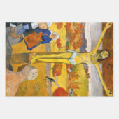 Feuille De Papier Cadeau Paul Gauguin - Le Christ Jaune (Devant)