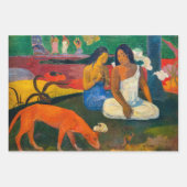 Feuille De Papier Cadeau Paul Gauguin - Sélection des chefs-d'oeuvre (Devant)