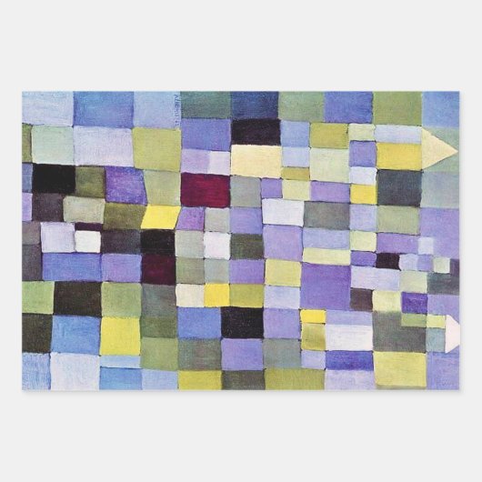 Feuille De Papier Cadeau Paul Klee (Devant 2)