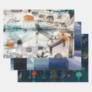 Feuille De Papier Cadeau Paul Klee Plantes Terre & Royaume de l'Air : Bauha