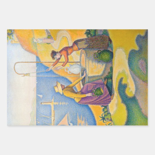 Feuille De Papier Cadeau Paul Signac - Sélection des chefs-d'oeuvre (Devant 3)