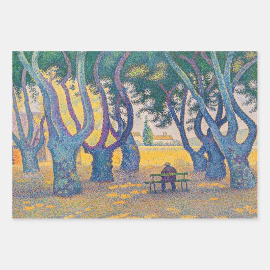 Feuille De Papier Cadeau Paul Signac - Sélection des chefs-d'oeuvre (Devant)