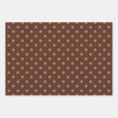 Feuille De Papier Cadeau Pays primitif rustique Homespun et chèques (Devant 2)