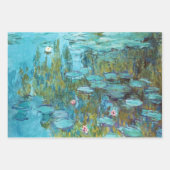 Feuille De Papier Cadeau Paysages du jardin du Monet (Devant)