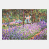 Feuille De Papier Cadeau Paysages du jardin du Monet (Devant 3)