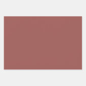 Feuille De Papier Cadeau Peace Love and Joy Botanical Holiday (Devant 2)