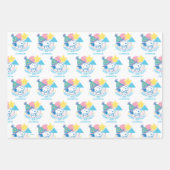 Feuille De Papier Cadeau PEANUTS | Snoopy Joyeux Ballons d'anniversaire (Devant 3)