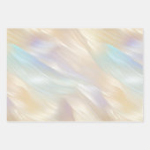 Feuille De Papier Cadeau Pearl White Christmas (Devant 3)