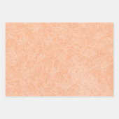 Feuille De Papier Cadeau Pêcher Fuzz Faux Cuir (Devant)