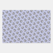 Feuille De Papier Cadeau Peinture Dalmatienne Spotted Jote Original Chien A (Devant)