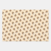 Feuille De Papier Cadeau Peinture d'art de chien de Cavalier King Charles S (Devant)