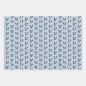 Feuille De Papier Cadeau Peinture de berger américaine miniature - Chien Ar (Devant)