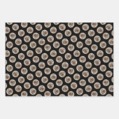 Feuille De Papier Cadeau Peinture de berger pyrénéen à poils longs art de c (Devant 3)