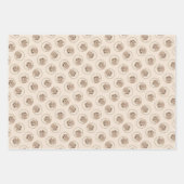 Feuille De Papier Cadeau Peinture de caniche Jouet Apricot Crème originale  (Devant)