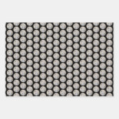 Feuille De Papier Cadeau Peinture de Chien Havanais - Cute Original Chien A (Devant 3)