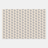 Feuille De Papier Cadeau Peinture de Chien Havanais - Cute Original Chien A (Devant)