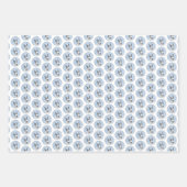 Feuille De Papier Cadeau Peinture de Great Dane (Arlequin) - Art original d (Devant 2)