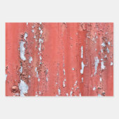 FEUILLE DE PAPIER CADEAU PEINTURE DE PEELING (Devant)