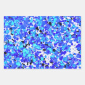 Feuille De Papier Cadeau Peinture éclatée (Devant)