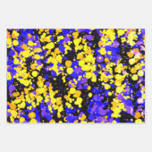 Feuille De Papier Cadeau Peinture éclatée (Devant 3)
