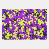 Feuille De Papier Cadeau Peinture éclatée (Devant)