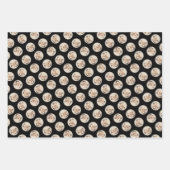 Feuille De Papier Cadeau Peinture Greyhound Fawn mignonne Original Animal c (Devant 3)