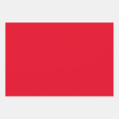 Feuille De Papier Cadeau Peinture noire, blanche et rouge (Devant 3)