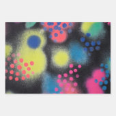 Feuille De Papier Cadeau Peinture par pulvérisation (Devant 2)