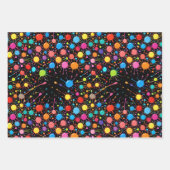 Feuille De Papier Cadeau Peinture sauvage (Devant 2)