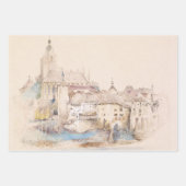 Feuille De Papier Cadeau Peintures de Venise par William Turner (Devant 2)