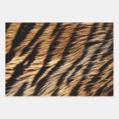 Feuille De Papier Cadeau "Pelette de tigre" (Devant 2)