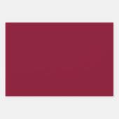 Feuille De Papier Cadeau Pénn clair Crimson rouge nuances 3 tons (Devant 2)