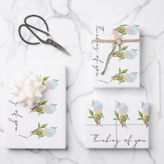 Feuille De Papier Cadeau Pense à toi !