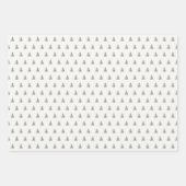 Feuille De Papier Cadeau PENTES D'HIVER Vacances (Devant 3)