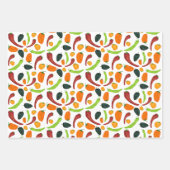 Feuille De Papier Cadeau Peppers Pépicé sud-ouest Pepper Chili Cook (Devant 3)