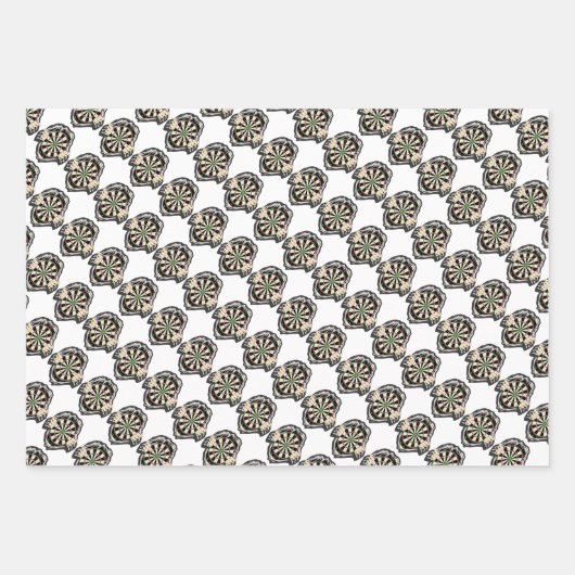 Feuille De Papier Cadeau Percée vers le Bullseye - Ultimate Dartboard (Devant 3)