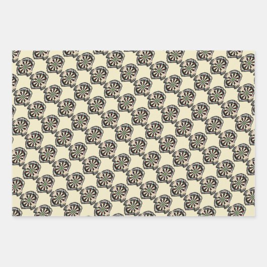 Feuille De Papier Cadeau Percée vers le Bullseye - Ultimate Dartboard (Devant)