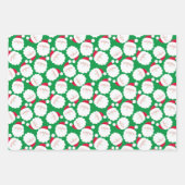 Feuille De Papier Cadeau Père Noël (Devant)