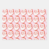 Feuille De Papier Cadeau Père Noël (Devant 2)