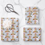 Feuille De Papier Cadeau Père Noël Labrador Retriever Dog Christmas Lights<br><div class="desc">Père Noël Labrador Retriever Chien Feux de Noël Cadeaux Feuilles papier d'enveloppement</div>
