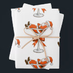 Feuille De Papier Cadeau Père Noël Martini Coquette Girly Christmas Bow Fes<br><div class="desc">Père Noël Martini Coquette Girly Christmas Bow Festive</div>