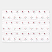 Feuille De Papier Cadeau Père Noël Paws - Thème du chien mou Noël (Devant 3)