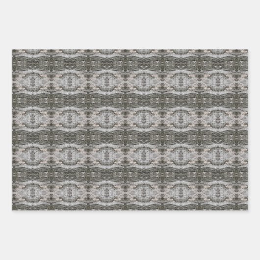 Feuille De Papier Cadeau Peril Tree Bark Patterned (Devant 2)