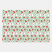 Feuille De Papier Cadeau Période de Noël (Devant 2)