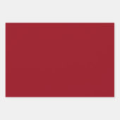 Feuille De Papier Cadeau Perles Art Déco Chic Burgundy Noire (Devant 3)