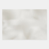 Feuille De Papier Cadeau Perles White Luxe (Devant 2)