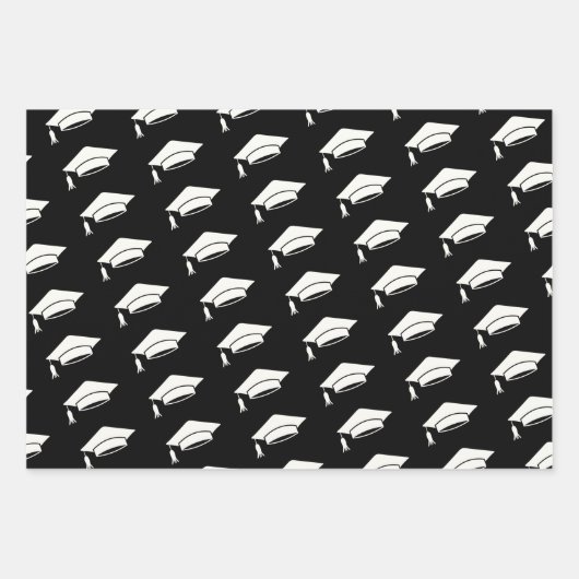 Feuille De Papier Cadeau Personalized Boys Graduation  (Devant 2)