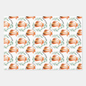 Feuille De Papier Cadeau Personalized Cute Fox woodland birthday (Devant 2)